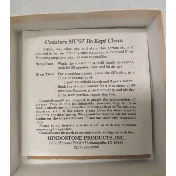 Coaster Stone Southwestern Style Aztec Design Cork Rubber Backing Set of 4 - Picture 8 of 13